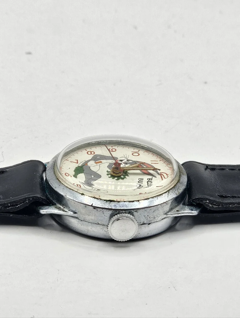 1951 Rexal Drugs 3rd Variation Bugs Bunny Manually Wound Wristwatch Running